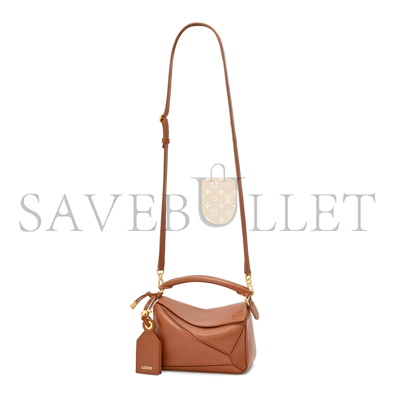 LOEWE MINI FEATHERLIGHT PUZZLE BAG IN NAPPA LAMBSKIN A510PLIX04 (17.5*12.5*7.5cm)